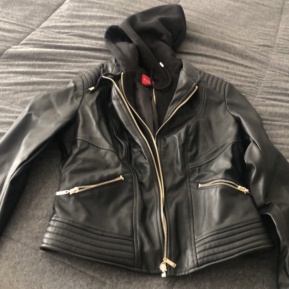Guess Leather Jacket - Picture 5 of 5